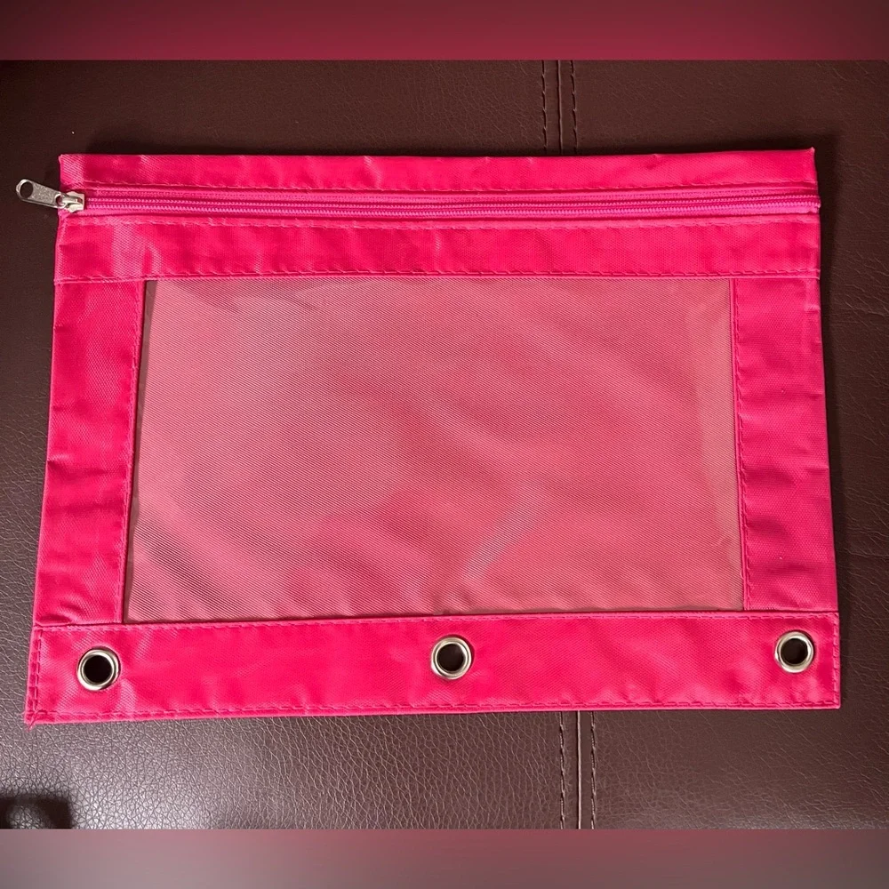 Colorful Dog-Themed Pencil Pouches